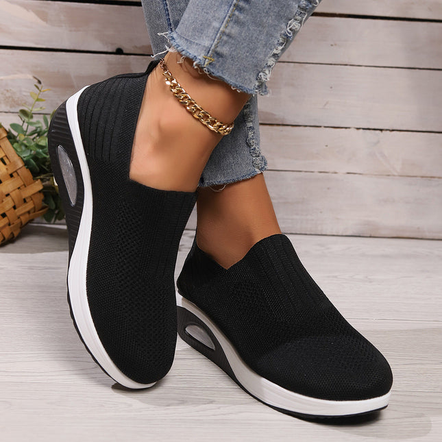 Non Slip Shoes for Women, Orthopedic Shoes, Wide Toe Box Shoes, Slip On Sneakers for Swollen Feet with Arch Support