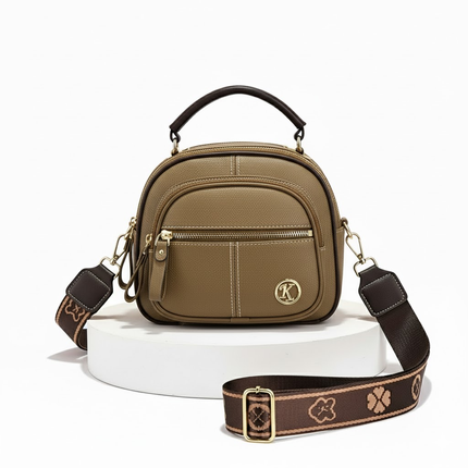 Daily Crossbody Bag | Stylish PU Leather Purse with Five Organized Pockets | Lightweight & Easy to Clean for Effortless Everyday Use 9