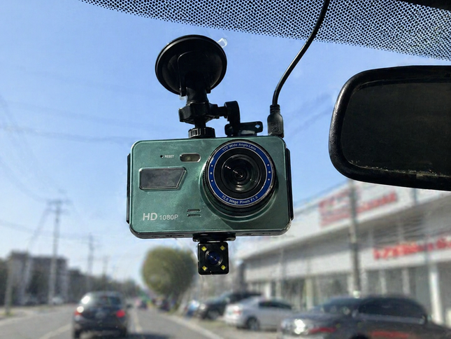 Dash Cam Duo | Front and Rear Dash Cam with Night Vision | 1080P HD Recording for Enhanced Safety 0