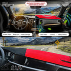 Dashboard Mat Protector | 5-Layer Non-Slip Design for UV Defense | Custom-Fit Car Dashboard Cover for Enhanced Safety 0