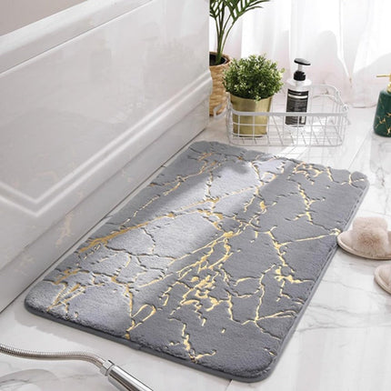 Dazzle | Non-Slip Bath Mat with Super Absorbent Fabric | Stylish Abstract Designs for Comfort and Safety 0