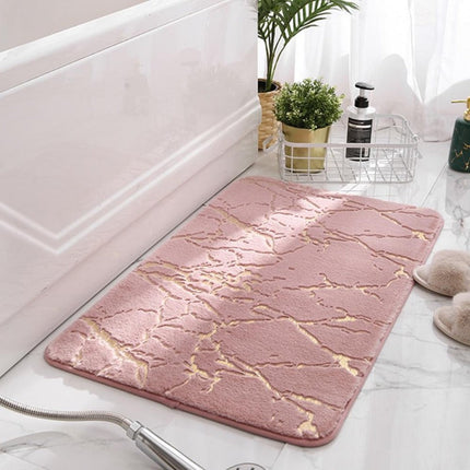 Dazzle | Non-Slip Bath Mat with Super Absorbent Fabric | Stylish Abstract Designs for Comfort and Safety 1