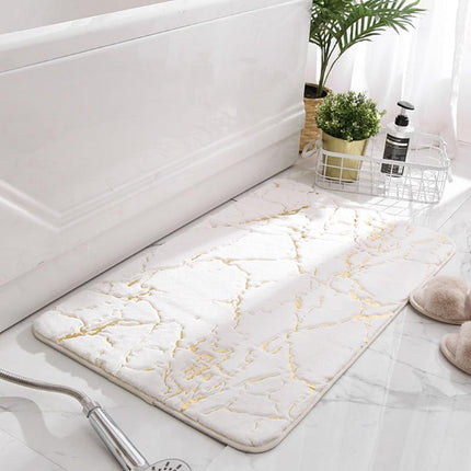 Dazzle | Non-Slip Bath Mat with Super Absorbent Fabric | Stylish Abstract Designs for Comfort and Safety 3