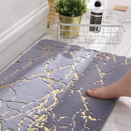 Dazzle | Non-Slip Bath Mat with Super Absorbent Fabric | Stylish Abstract Designs for Comfort and Safety 5