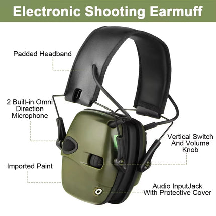 DecilMaxi | Electronic Shooting Earmuffs with 0.1s Noise Suppression | Comfortable Fit for Enhanced Hearing Protection 3