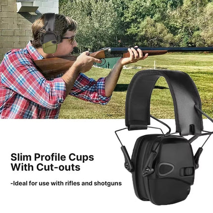 DecilMaxi | Electronic Shooting Earmuffs with 0.1s Noise Suppression | Comfortable Fit for Enhanced Hearing Protection 6