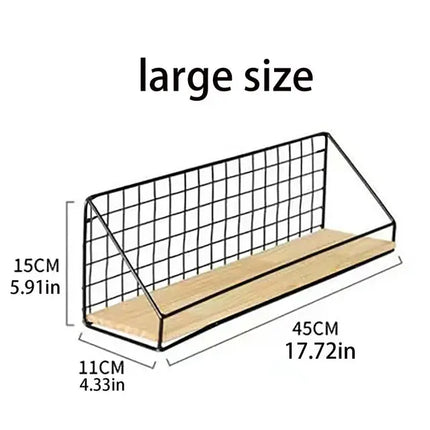 Modern Wall Shelf, Bathroom Shelf for Plants and Decor – image 9