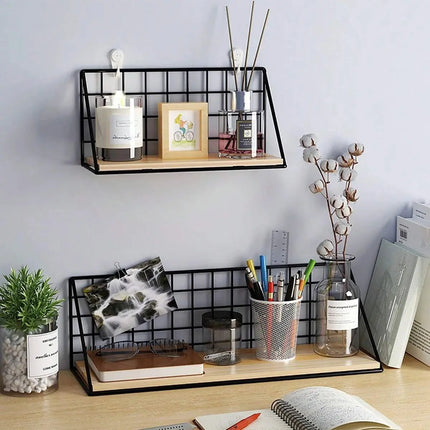 Modern Wall Shelf, Bathroom Shelf for Plants and Decor