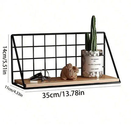 Modern Wall Shelf, Bathroom Shelf for Plants and Decor – image 5