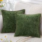 Decorative Luxury Cushion | Soft Chenille Fabric with Elegant Design | Cozy Addition for Home Decor 0
