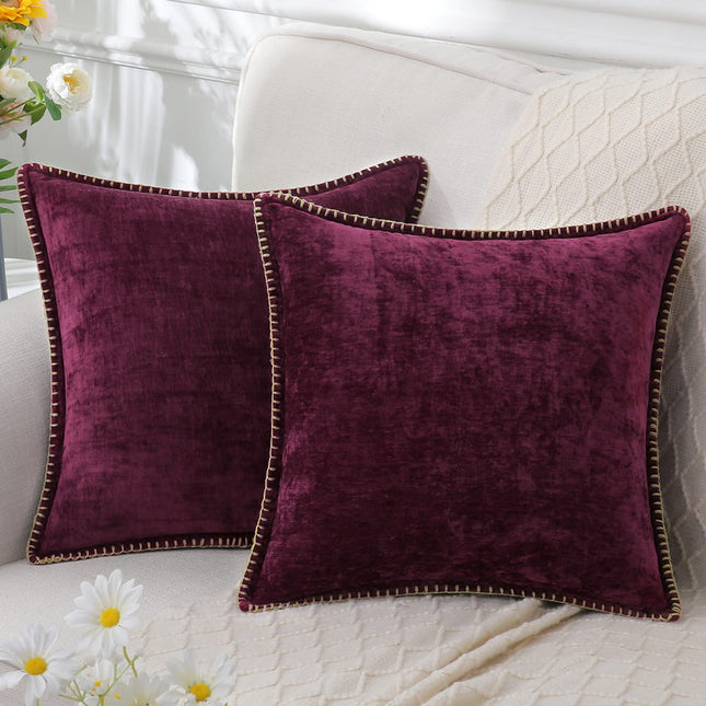 Decorative Luxury Cushion | Soft Chenille Fabric with Elegant Design | Cozy Addition for Home Decor 1