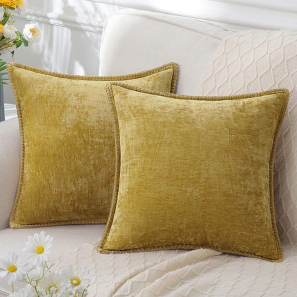 Decorative Luxury Cushion | Soft Chenille Fabric with Elegant Design | Cozy Addition for Home Decor 6