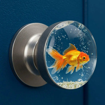 Decorative Door Knobs, Interior Door Handle for Bedroom and Bathroom – image 5