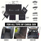 Deluxe Pet Car Seat Extender | Spacious & Durable Design for Large Dogs | Comfortable Travel Solution 0