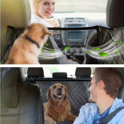 Deluxe Pet Car Seat Extender | Spacious & Durable Design for Large Dogs | Comfortable Travel Solution 1