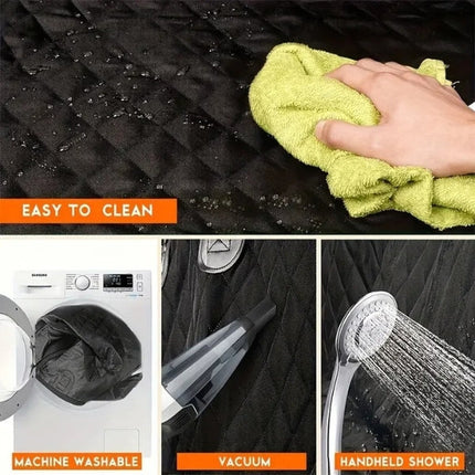 Deluxe Pet Car Seat Extender | Spacious & Durable Design for Large Dogs | Comfortable Travel Solution 3