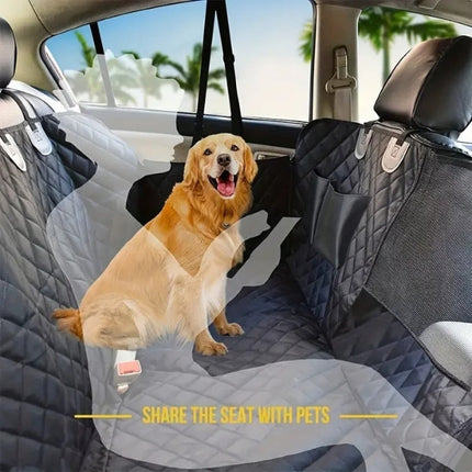 Deluxe Pet Car Seat Extender | Spacious & Durable Design for Large Dogs | Comfortable Travel Solution 4