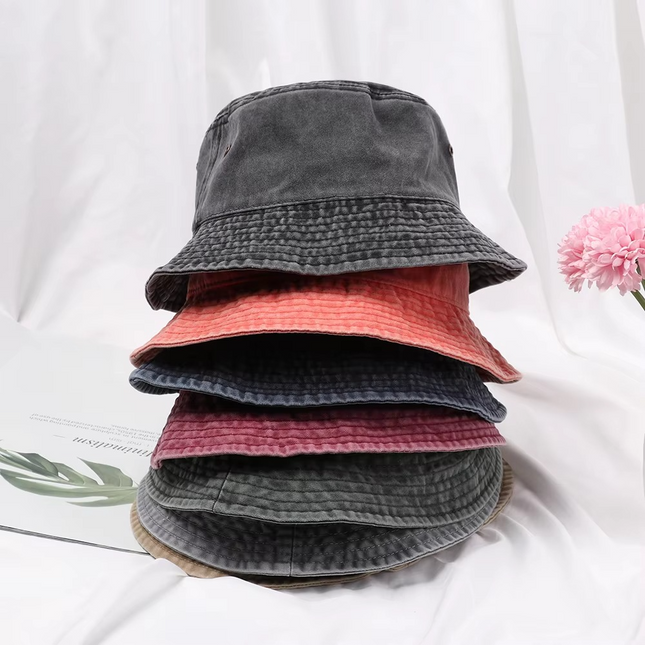 Denim Bucket Hat | Unisex Design with UV Protection | Lightweight & Foldable Accessory for Summer Adventures 1