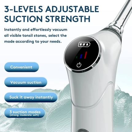 Dental Care System | Smart Rechargeable Cleaning Tool with LED Light | Adjustable Suction for Optimal Oral Hygiene 1