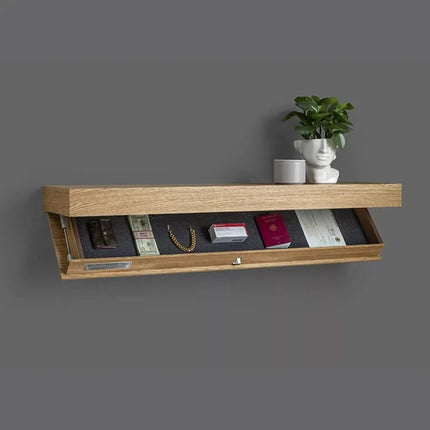 Designer Secret Shelf | Floating Wall Shelf with Hidden Storage | Modern Minimalist Design for Stylish Home Décor 0