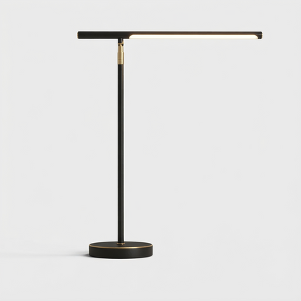 LED Desk Lamp with Adjustable Arm, Modern Desk Light with 3 Color Modes
