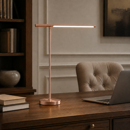 LED Desk Lamp with Adjustable Arm, Reading Lamp for Home Office and Study