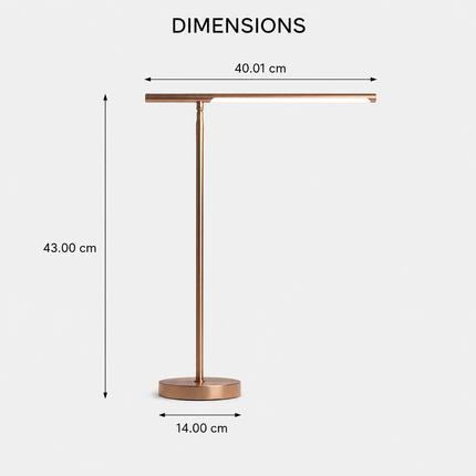 LED Desk Lamp with Adjustable Arm, Modern Desk Light with 3 Color Modes – image 5