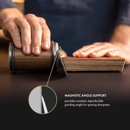 Diamond-Coated Knife Sharpener with Effortless Rolling Mechanism | Compact Design for Precision Sharpening 4