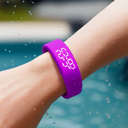 Digital Fitness Smartwatch | Waterproof Design with Vibration Alerts | Health Tracking for Active Lifestyles 3