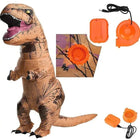 DinoFun | Inflatable T Rex Costume with Integrated Blower Fan | Full-Body Design for Parties and Events 0