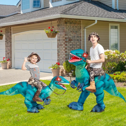 Dino Adventure | Kids Halloween Costume - Inflatable Dinosaur for Fun Playtime 3