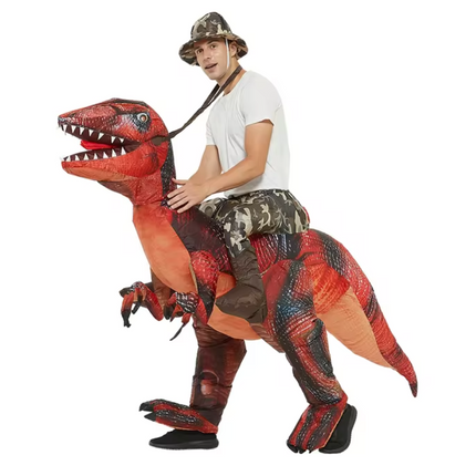 Dino Adventure | Kids Halloween Costume - Inflatable Dinosaur for Fun Playtime 8
