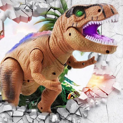 Dino Explorer | Remote Control Dinosaur Toy with Realistic Walking & Roaring Sounds | Interactive Fun for Kids 2
