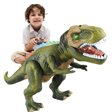Dino Explorer | Remote Control Dinosaur Toy with Realistic Walking & Roaring Sounds | Interactive Fun for Kids 5