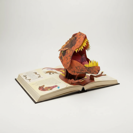 Dinosaur Adventure | 3D Pop-up Book with Sturdy Pages & Colorful Illustrations | Interactive Learning for Kids 0