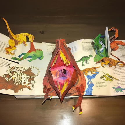 Dinosaur Adventure | 3D Pop-up Book with Sturdy Pages & Colorful Illustrations | Interactive Learning for Kids 1