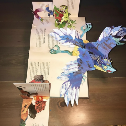 Dinosaur Adventure | 3D Pop-up Book with Sturdy Pages & Colorful Illustrations | Interactive Learning for Kids 4