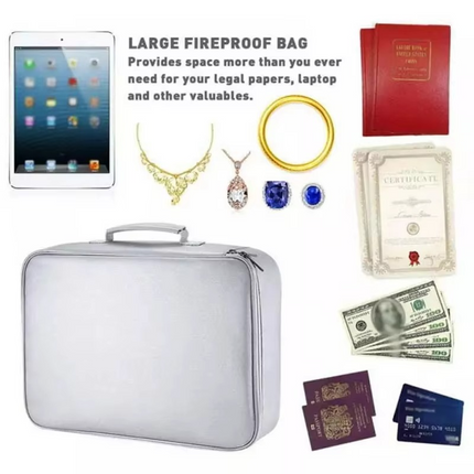 Document Organizer Bag | Fireproof & Waterproof Design for Ultimate Protection 1