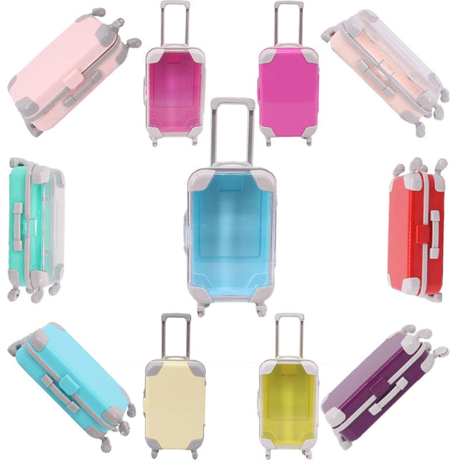 Doll Travel Suitcase | Lightweight 18-Inch Accessory with Adjustable Handle | Perfect for Imaginative Play 1