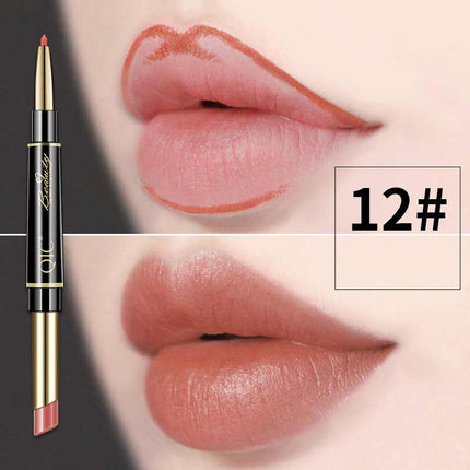 Lip Liner Pencil Double Ended, Long Lasting Lip Liner with Twist Up Tip – image 14