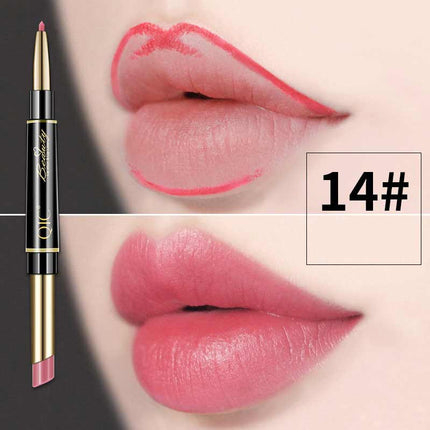 Lip Liner Pencil Double Ended, Long Lasting Lip Liner with Twist Up Tip – image 16