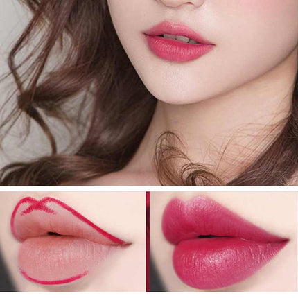 Lip Liner Pencil Double Ended, Long Lasting Lip Liner with Twist Up Tip