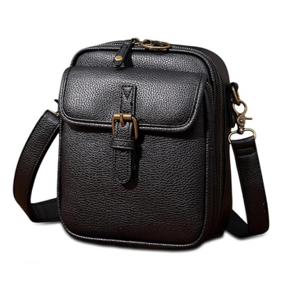 Double Pocket Crossbody Bag | PU Leather with Anti-Theft Zippers | Stylish Accessory for Hands-Free Living 9