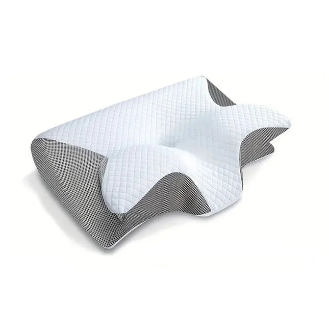 DreamAlign | Ergonomic Memory Foam Pillow with Contour Shape | Breathable Design for Neck Pain Relief 1