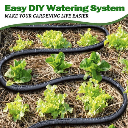 DriPhera | 100ft Soaker Hose for Garden with Eco-Friendly Design | Efficient Deep Root Hydration 2