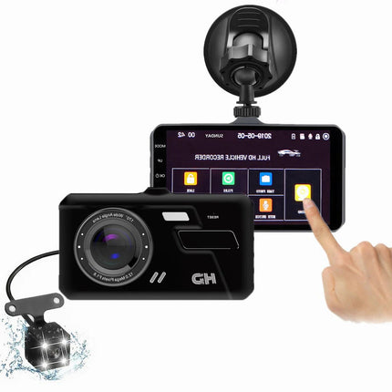 Dual View | Dash Cam for Car with 1080P Dual Recording & 170° Lens | Comprehensive Coverage for Safety 0