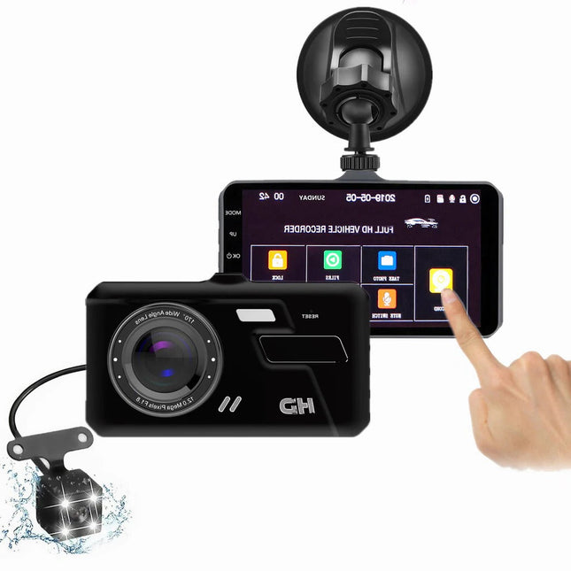 Dual View | Dash Cam for Car with 1080P Dual Recording & 170° Lens | Comprehensive Coverage for Safety 0
