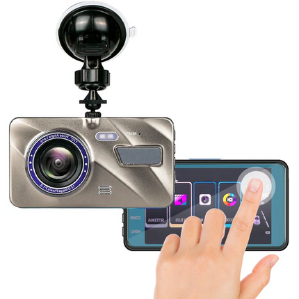 Dual Wireless Dash Camera System | 1080p HD Front and Rear Recording | Night Vision for Enhanced Road Safety 2