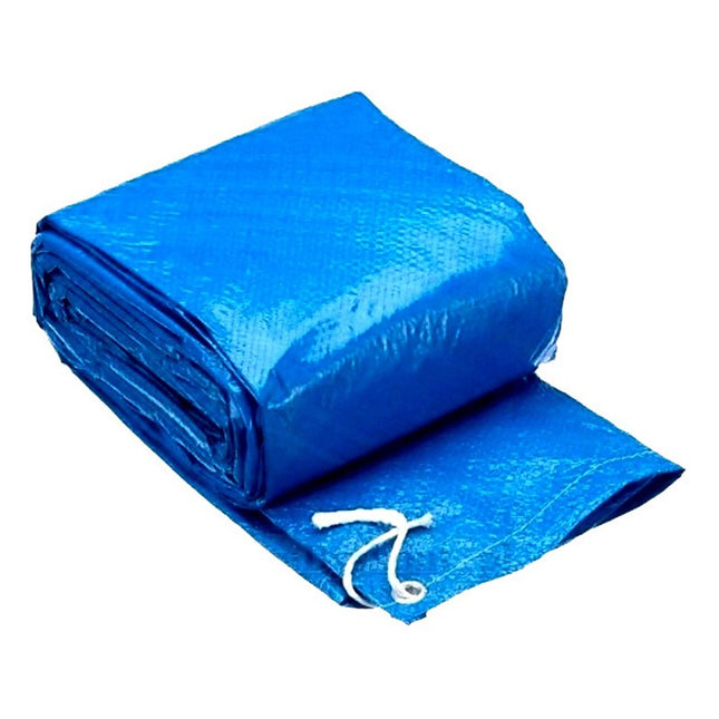 Durable Pool Cover | Waterproof Design with Drawstring for Inground Pools 1
