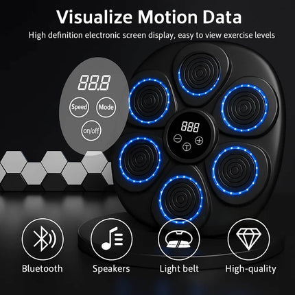 Dynamic Boxing Pad | Interactive Punching Pad with Rhythm Guidance | Enhance Coordination and Cardio Workouts 1